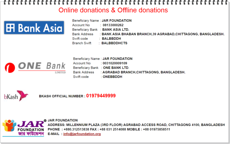 Donation drive distributing essentials to families